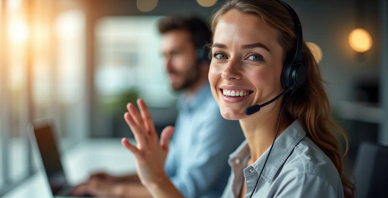 Abstract visualization of emotional escalation patterns in customer interactions